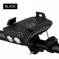 LED Svetlo na bicykel Bikerpro 4v1 s držiakom na telefón, zvončekom a powerbankou