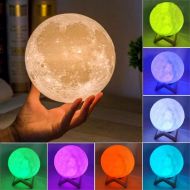 3D mesiac - stolná LED lampička multicolor
