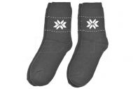 Bambusové termo ponožky PESAIL - 2 páry, mix barev, s vločkou, velikost 35-38