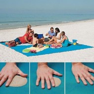 Plážová podložka - Sand Free - XL modrá