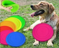 Silikónové frisbee pre psov