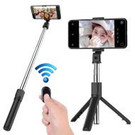 Skladacia selfie tyč so statívom a diaľkovým ovládaním 3v1