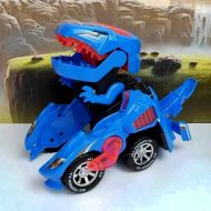 Auto Transformers Dino car - za jazdy sa mení, svieti a vydáva zvuky