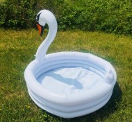 Detský nafukovací bazén - Labuť