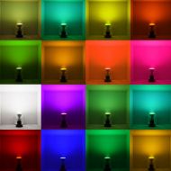 Farebná LED žiarovka s diaľkovým ovládaním