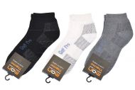 Pánské kotníkové termo ponožky MAN THERMO - 3 páry, mix barev, GOLF PRO, velikost 39-42