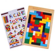 Drevené puzzle - Tetris tvary