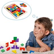 Drevené puzzle - Tetris tvary