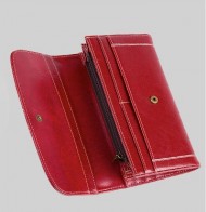 Claudia- Červená dámska peňaženka