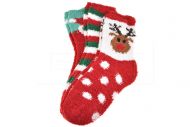 Vánoční termo ponožky EMI ROSS - 3 páry, mix motivů, velikost 35-38