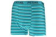 Pánske boxerky s pruhmi PESAIL - 1 ks, mix farieb, veľkosť XXL