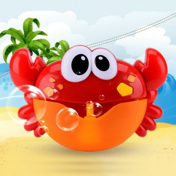 Hračka do vane na tvorenie bublín - veselý krab