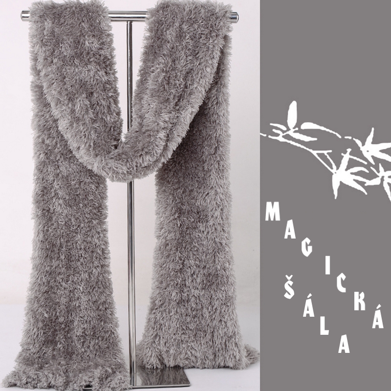 Magická šál - šedá Magická šál - šedá