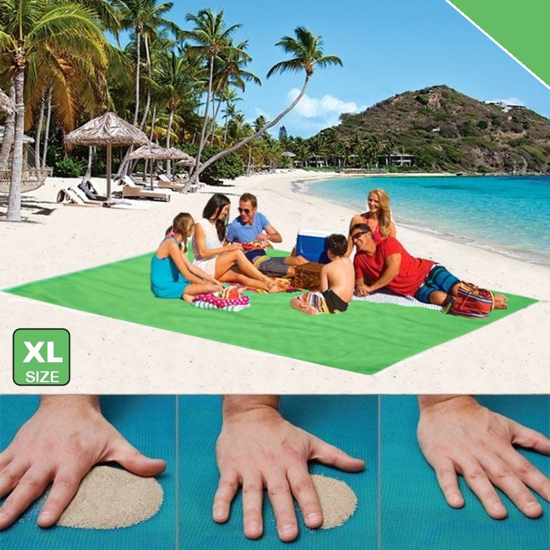 Plážová podložka - Sand Free - XL zelená Plážová podložka - Sand Free - XL zelená