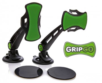 Univerzálny držiak pre mobilné telefóny a navigácia do auta GripGo - dlhý