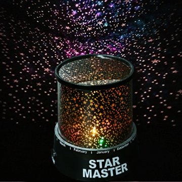 Nočná LED lampička - Projektor hviezdnej oblohy