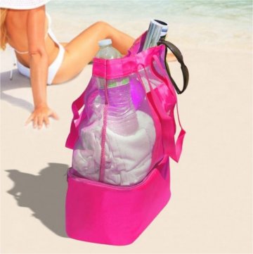 Plážová taška s termo priehradkou -…